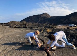 volcano landscape- tectonic plates rift-of Djibouit's top day adventure