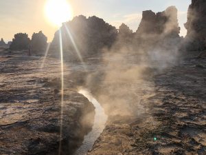 moon landscape-lake abbe-Djibouti's top day adventure